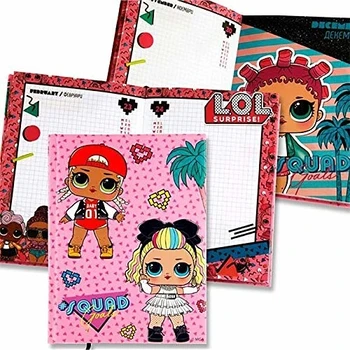 

Premier Stationery, agenda scolastica Lol Surprise, diario scolastico per appuntamenti, formato A5 320 pagine.