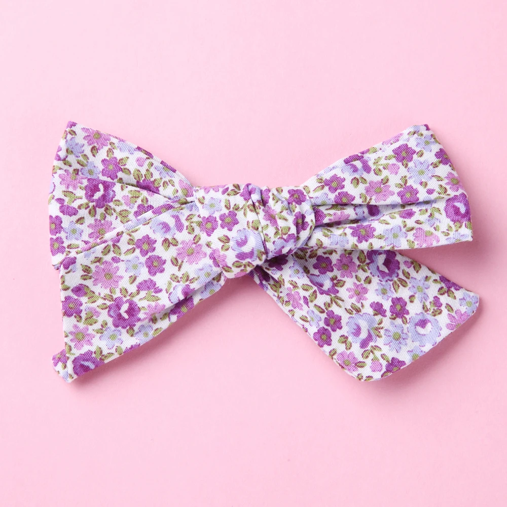 Детские заколки для волос 5 шт./лот девочек в клетку заколка с большими бантами