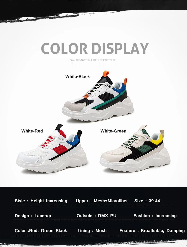 Мужская прогулочная обувь с толстой подошвой, увеличивающая рост; Zapatos Deportivos De Hombre; сетчатые кроссовки; мужские кроссовки для бега; Balen ciaca