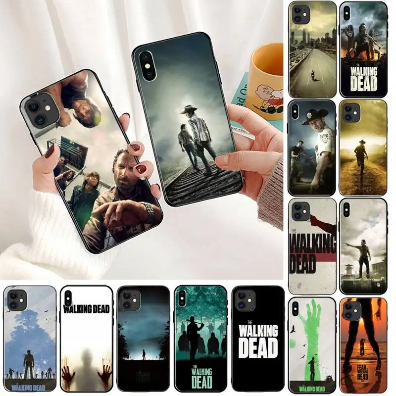 YNDFCNB Ходячие мертвецы мягкий резиновый чехол для телефона iPhone 11 8 7 6 6S Plus X XS MAX 5 5S SE