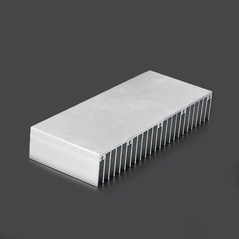 DIY Electronic Cooling StripThermal Block Extruded Aluminum Heatsink For High Power LED IC Chip Cooler Radiator Heat Sink K4UA