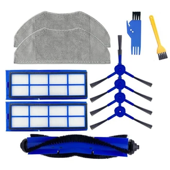 

Side Brush Filter Roller Brush Mop Cloths for Eufy RoboVac L70 er Robot Vacuum Cleaner Accessories, 11Pcs