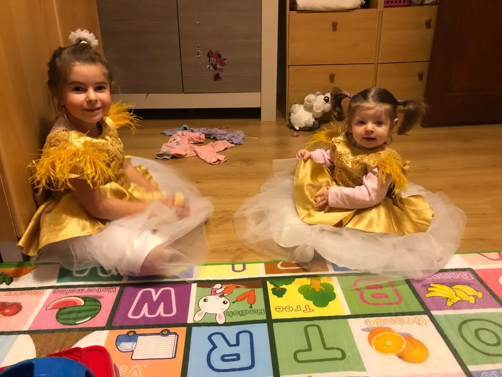 Бальное платье цвета шампанского; Платья с цветочным узором для девочек на свадьбу; пышное платье для маленьких детей; платье с длинными рукавами и кристаллами для первого причастия