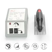 Профессиональная электрическая дрель для ногтей, аппарат для маникюра, педикюра, пилочки для ногтей, сверло для полировки, набор инструментов