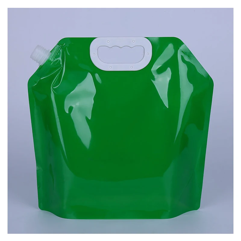 5L PE сумка для воды удобная большая спортивная складная сумка для воды для туризма кемпинга Портативная сумка для хранения воды