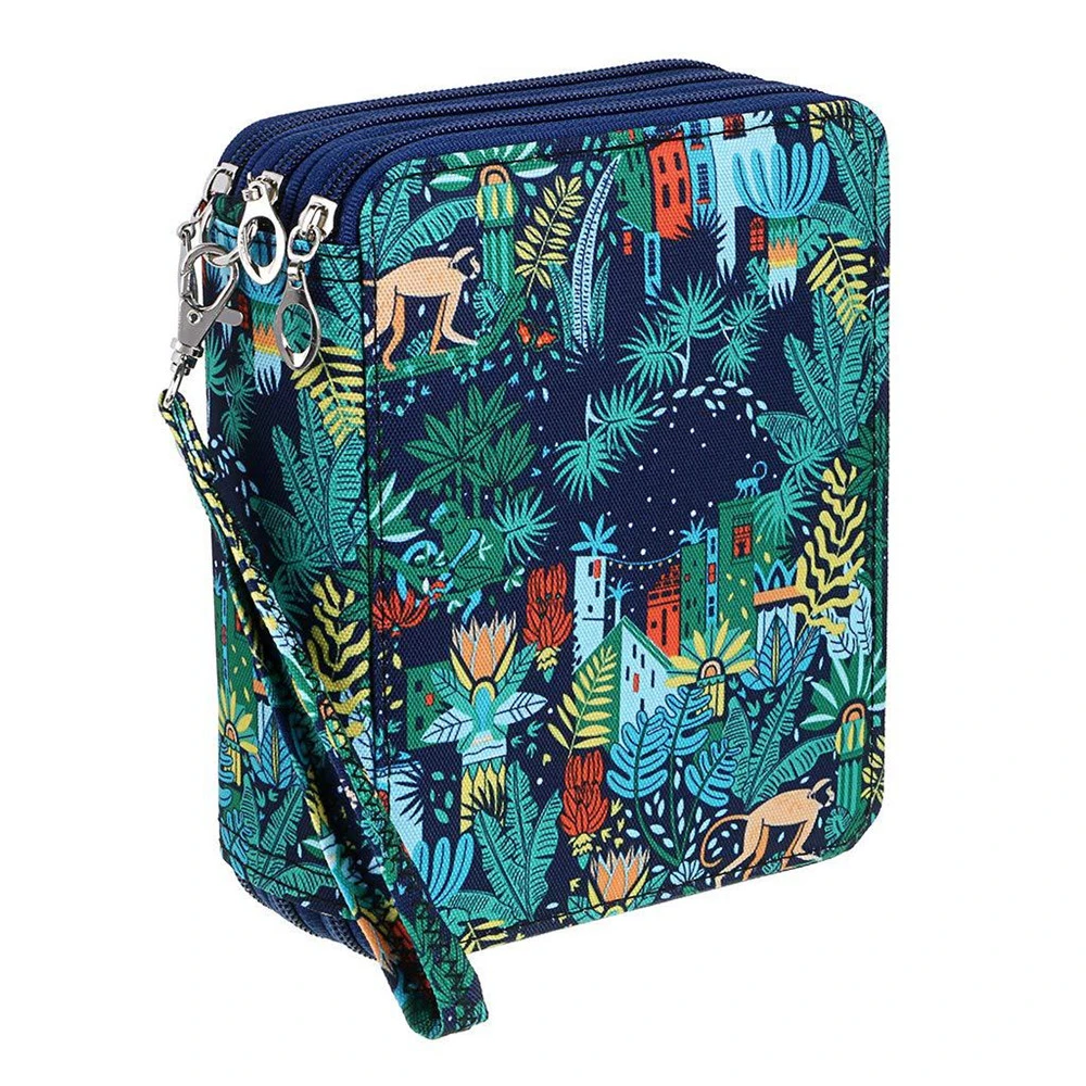 Estuche de lápices con 72 agujeros para escuela, grande para bolígrafos de cartucho para niña y niño, bolsa de almacenamiento de papelería Kawaii|Estuches - AliExpress