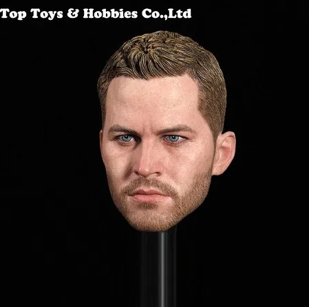 

GACTOYS GC028 1:6 Paul Walker Male Head Sculpt Carving 1/6 Scale male head For 12 inches Body Figures toys acc