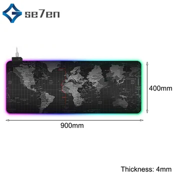 

New RGB Mouse Pad Gaming Mouse Pad Large Mousepad Computer Mousepad RGB XL Mouse Pad Gamer Mousepad Keyboard Pads USB Mause Mat