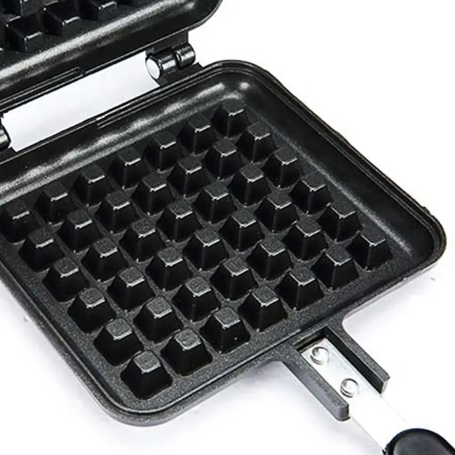 Ootdty Gofri Penész Öntött Alumínium Alap Kályhaház Háztartási Konyhai Gáz Nem Tapadás - Image 2