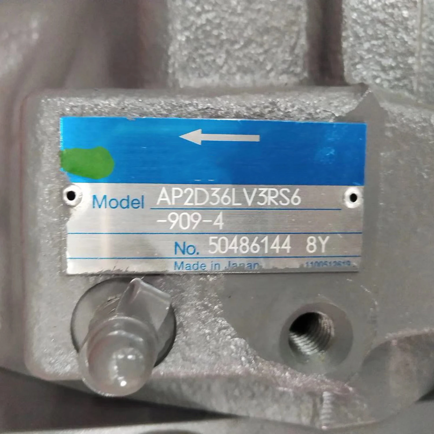Holdwell гидравлический насос в сборе AP2D36LV3RS6 AP2D36LV3RS6-909-4 для ZX70