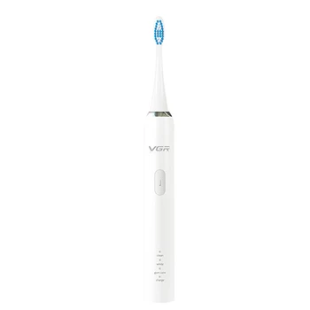

VGR V-805 Sonic Electric Toothbrush USB Charging IPX7 Smart Electric Toothbrush with Memory Brushing Time Function(White)