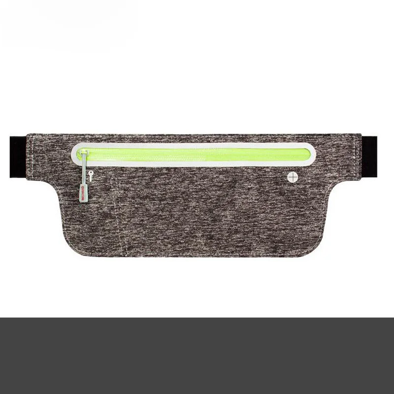 Мужские и женские поясные ремни, чехлы для телефона, сумки с ночным видением для iPhone huawei Xiaomi Mi MAX 2 3, спортивный чехол для бега, чехол для переноски - Цвет: Dark gray