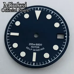 Enhanced Luminous Multicolor Watch Dial - 28.5mm (Blue 1)