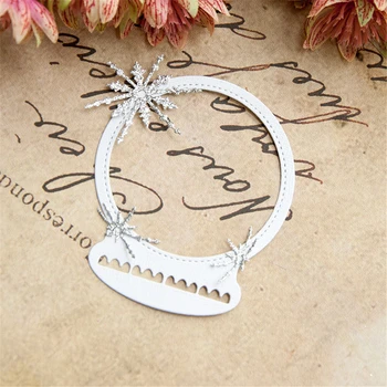 

Crystal Ball Metal Cutting Dies New 2020 Scrapbooking New Arrivals Christmas Craft Die Cut Stencil DIY Embossing Alinacrafts