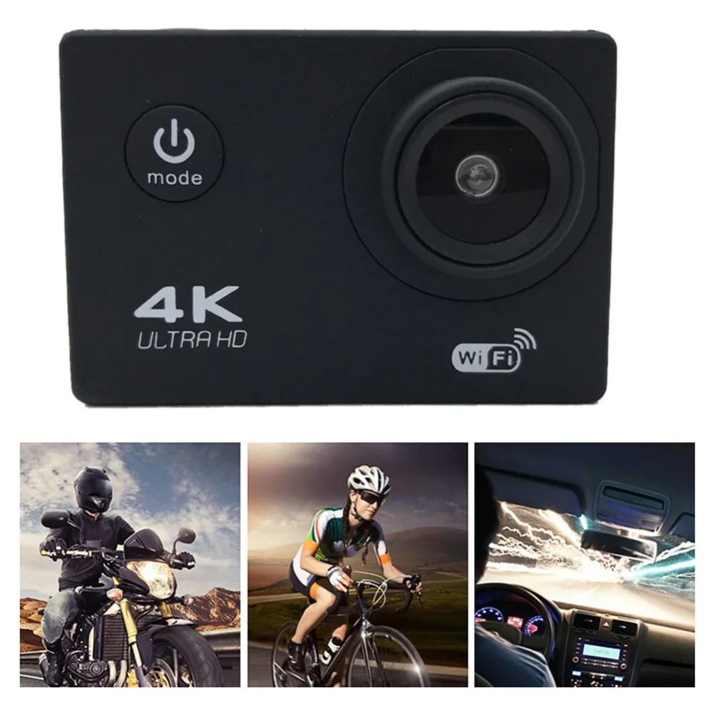 Спортивная Экшн-камера Ultra 4K 30FPS wifi 1080P 16Mega 2 дюйма DV Водонепроницаемая wifi камера видеокамера 170 градусов широкий угол