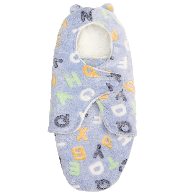 Милое Флисовое одеяло из кораллового флиса с объемным рисунком, мягкое и удобное детское одеяло с капюшоном для новорожденных мальчиков и девочек - Цвет: 2