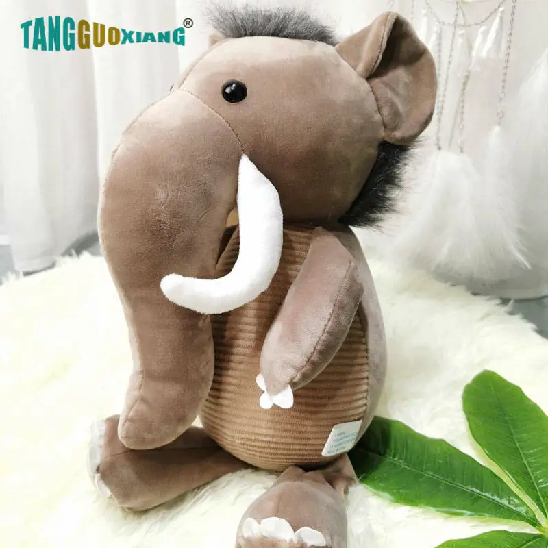 elephant 3 20-30 см мягкие куклы животных милые jumbo mammoth игрушки, плюшевые слоны лев ребенок день рождения девочки Рождественский подарок - Цвет: elephant 3