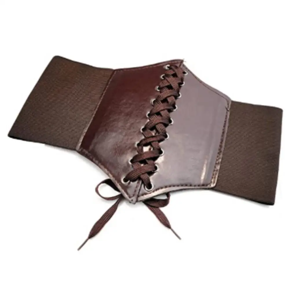 Ladies Fashion Stretch Belt Elastic Buckle Corset for Wide Dress