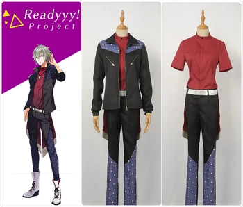 

Game Readyyy RayGlanz Usui Chihiro Cosplay Costume Custom Men Women Adult Unifrom Jacket Red Shirt Belt Pants Halloween