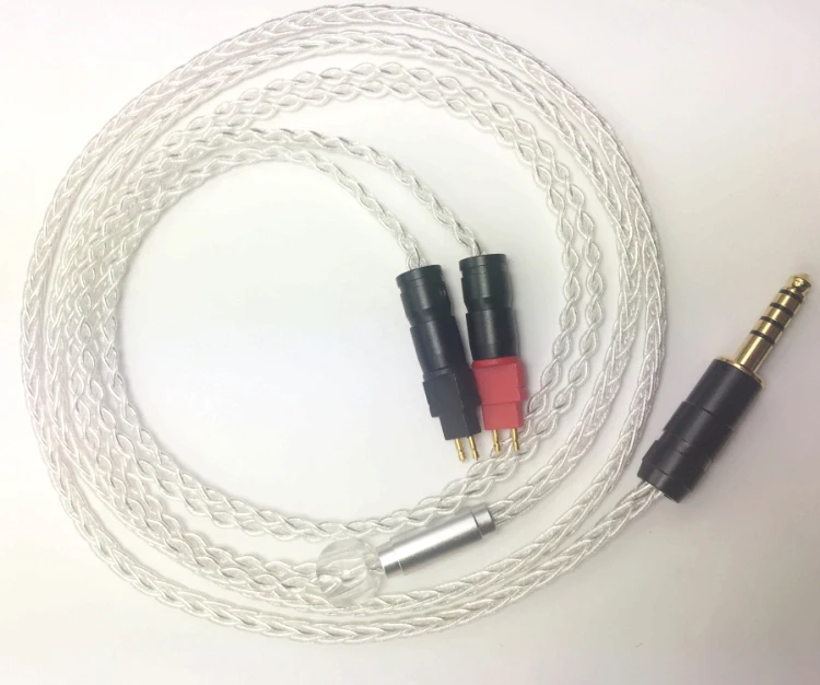 HI End Silver Plated Headphone upgraded cable for hd600 580 HD650 HD700 HD660s Z7 msr7b headphone CD Player Cable HIFI