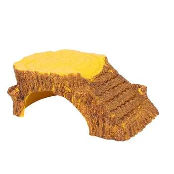 

1 Pc Artificial Terrace Vivid Aquarium Habitat Imitation Hiding Cave Pet Supplies for Snakes Turtle