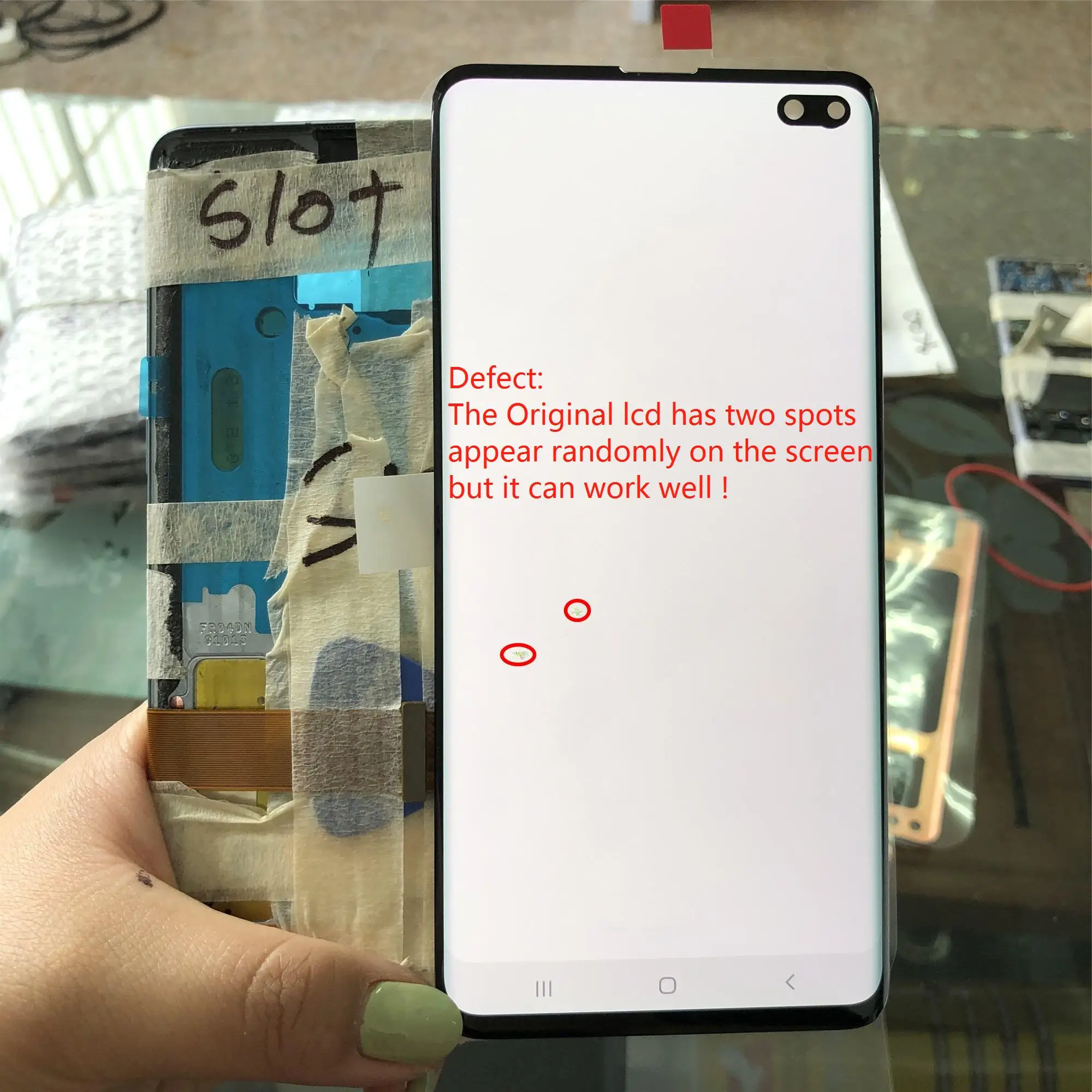 Super Amoled For SAMSUNG Galaxy S10 Plus G975 SM