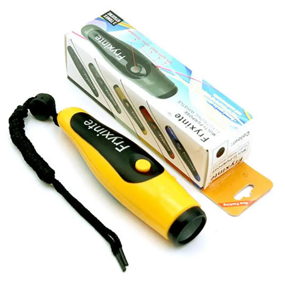 Electronic Whistle 3 Tone High Volume Electric Whistle with Lanyard for Outdoor Survival Football Basketball Game