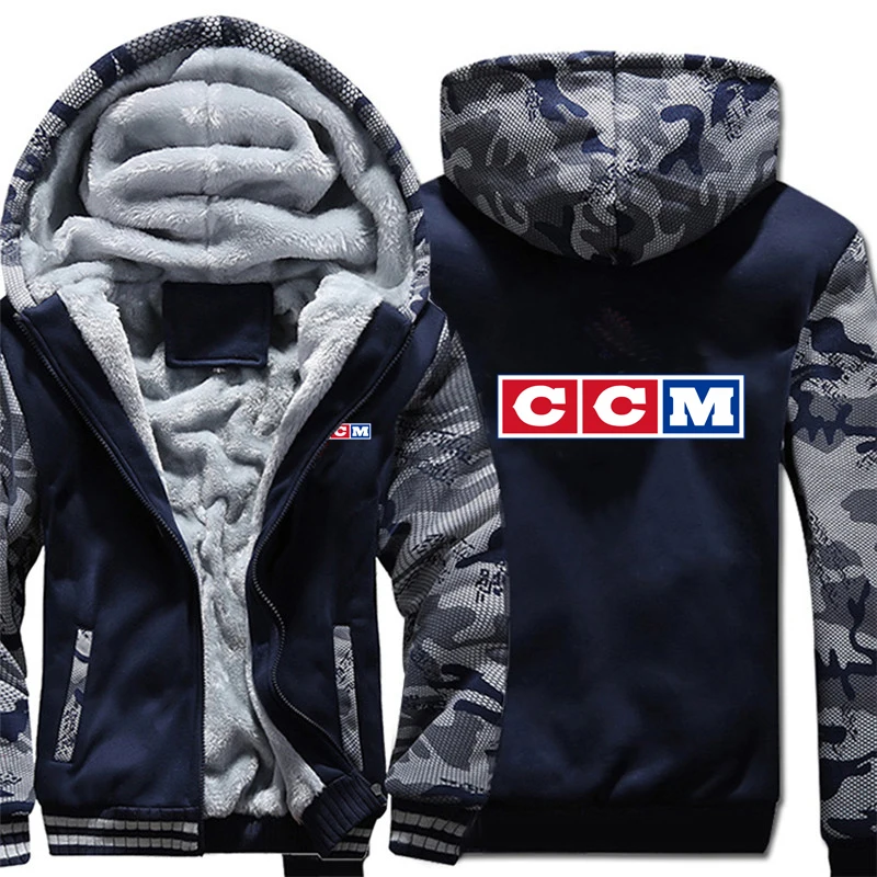 As picture6 CCM толстовки с логотипом, зимняя утепленная камуфляжная куртка на молнии с рукавами, Мужская и Женская флисовая камуфляжная Толстовка CCM, толстовки - Цвет: As picture6