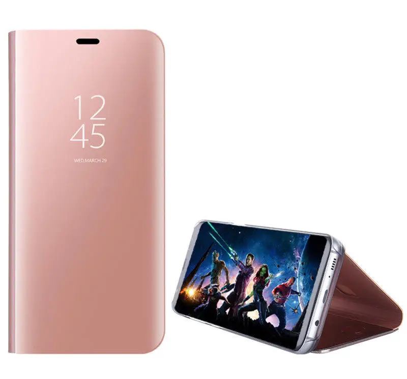 L-FADNUT умный флип-чехол с подставкой для huawei P30 Pro L20 Lite 360 противоударный кожаный зеркальный чехол для телефона mate 20 Pro Capa