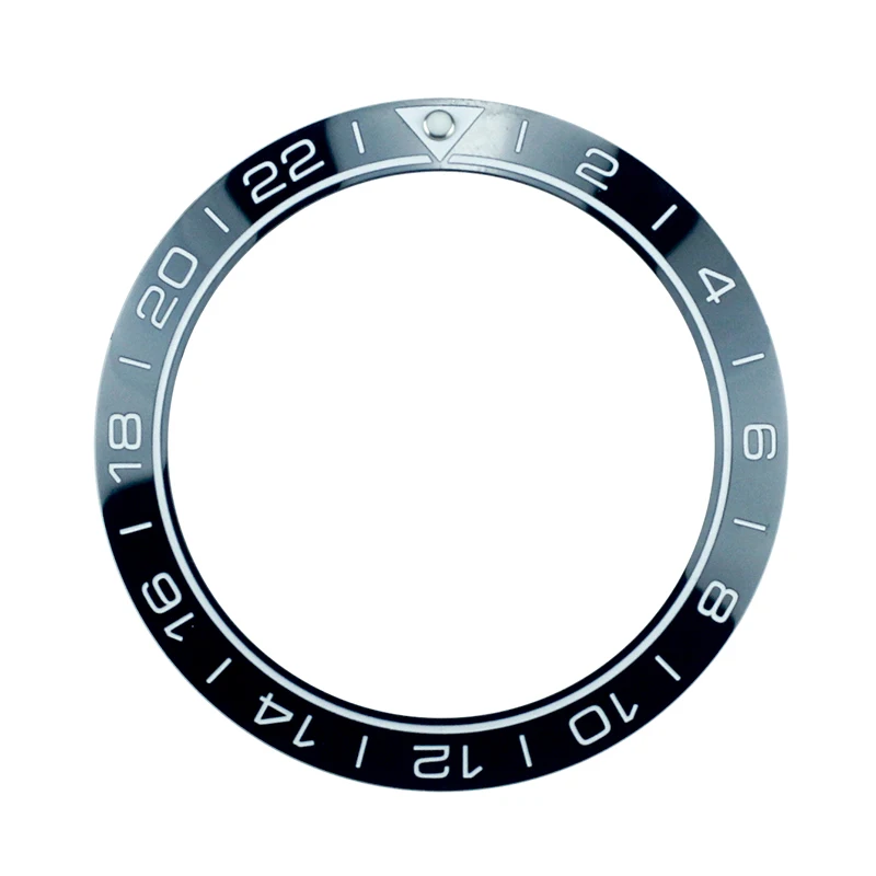 Новинка 41,5 мм высококачественные керамические вставки для ныряльщиков мужские часы Сменные аксессуары Морской стиль черный