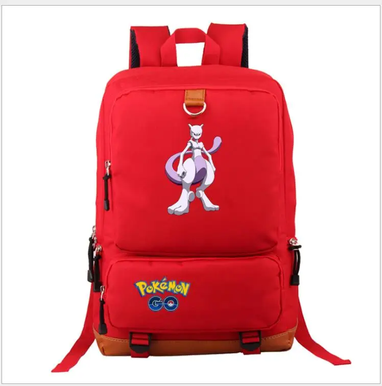 Mochilas модный рюкзак Pokemon Go, рюкзак для студентов, рюкзак для компьютера, школьные сумки, большая Вместительная дорожная сумка для ноутбука - Цвет: as pictures
