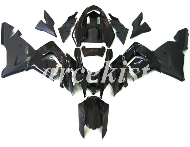 ABS мотоцикл Полный обтекатели комплект подходит для Kawasaki Ninja ZX10R 2004 2005 04 05 10R Обтекатель тела набор черный