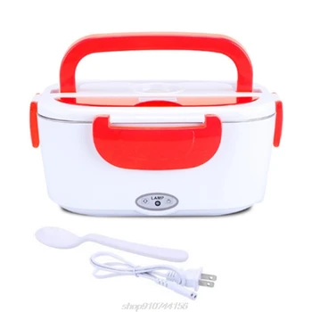 

12/110/220V Portable Electric Heated Lunch Box Bento Boxes Car Food Rice Container Warmer Car Home Rice Box N19 20 Dropshipping