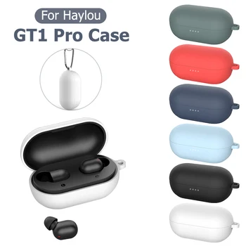 

Silicone Earphone Case For Haylou GT1 Pro Hay Lou Hello GT1 Pro GT 1Pro Cover SKin Protection Wireless Bluetooth Headsets Case