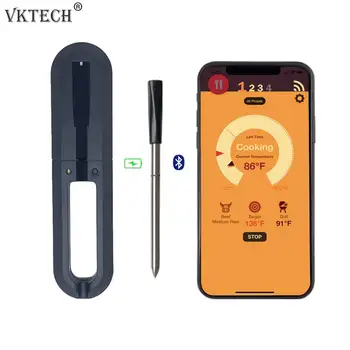 

Wireless Bluetooth BBQ Thermometer Kitchen Barbecue Food Oven Thermometer Cooking Temperature Measurement Tools