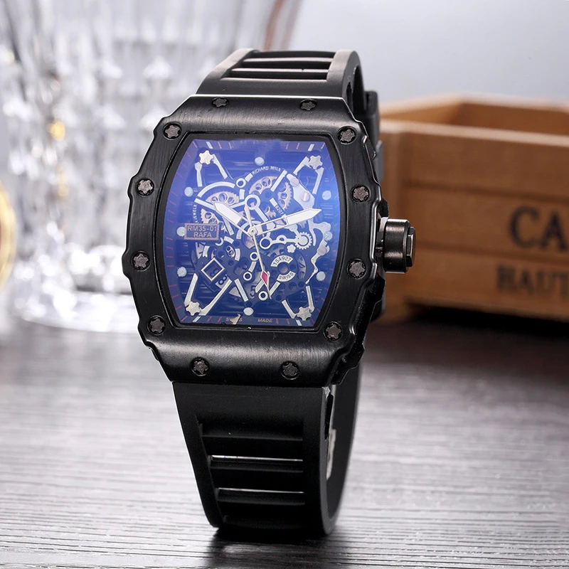 Большой человек Роза DZ digite S часы Rlo dz Авто Дата Неделя дисплей светящиеся для