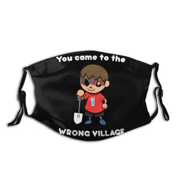 

Reusable Face Mask Animal Crossing Video Games Anti Bacterial Dust Mask With Filters Protection Mask Respirator Mouth Muffle