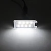 2x White Canbus SMD Led License Plate Lights Lamp For Jeep Grand Cherokee 14-20 Compass Patriot 14-17 For Dodge Viper 13-17 ► Photo 2/5