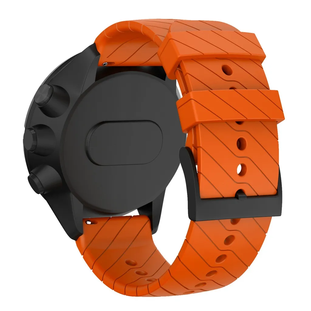 CARPRIE спортивный силиконовый браслет, ремешок для часов, ремешок для Suunto 9/9 Baro, медный ремешок для часов, браслет, аксессуары для часов
