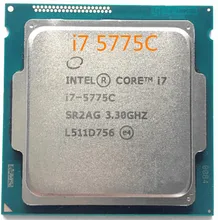 Envío Gratis Intel núcleo Original I7 5775C I7-5775C 3,3 GHz 14nm quad Core 65 W CPU para PC de escritorio procesador