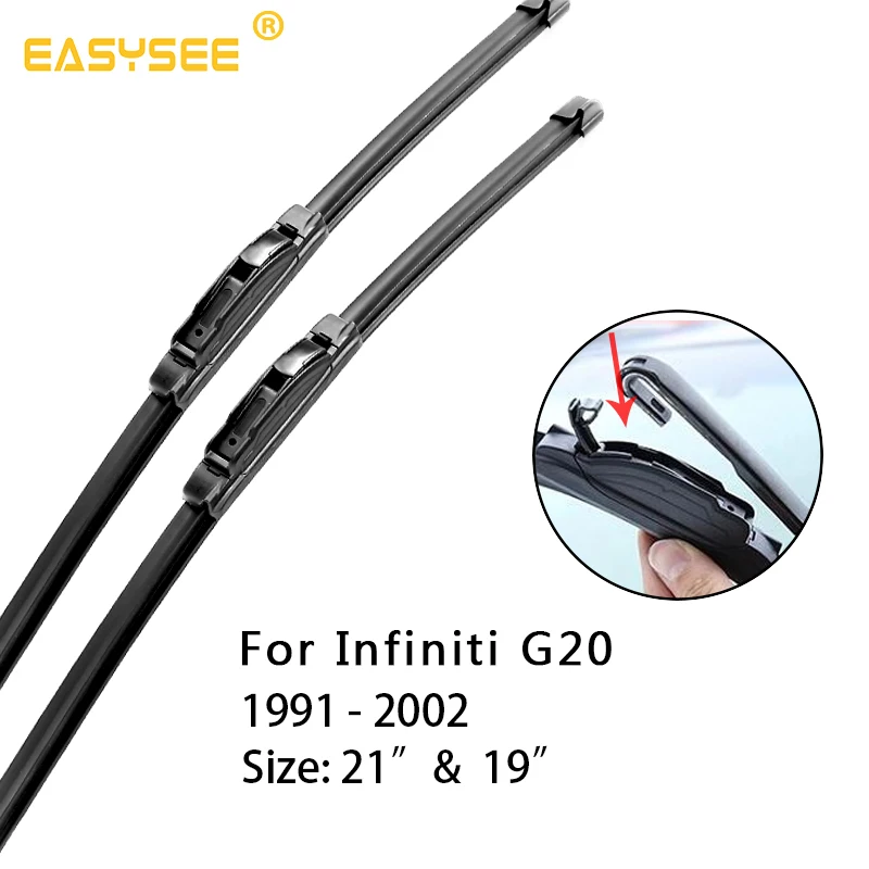 Стеклоочистители ветрового стекла для Infiniti G20 2" и 19" Fit крючок Arms1992 1993 1994 1995 1996 1997 1998 1999 2000 2001 2002
