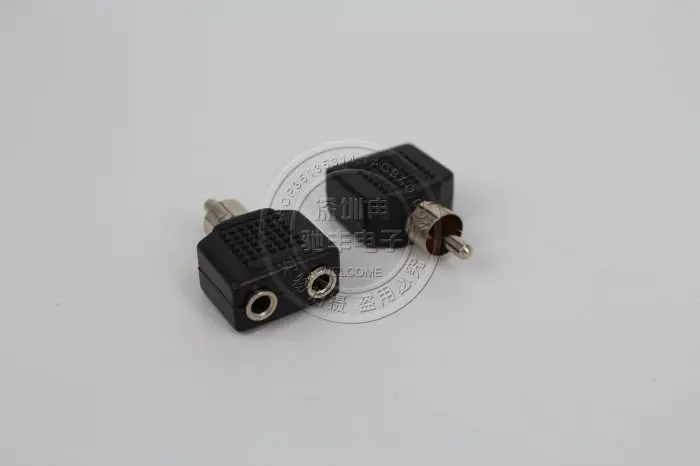 RCA Revolution 3,5 мама лотоса гарнитура Микрофон Моно передача AV Коаксиальный разъем аудио один к одному
