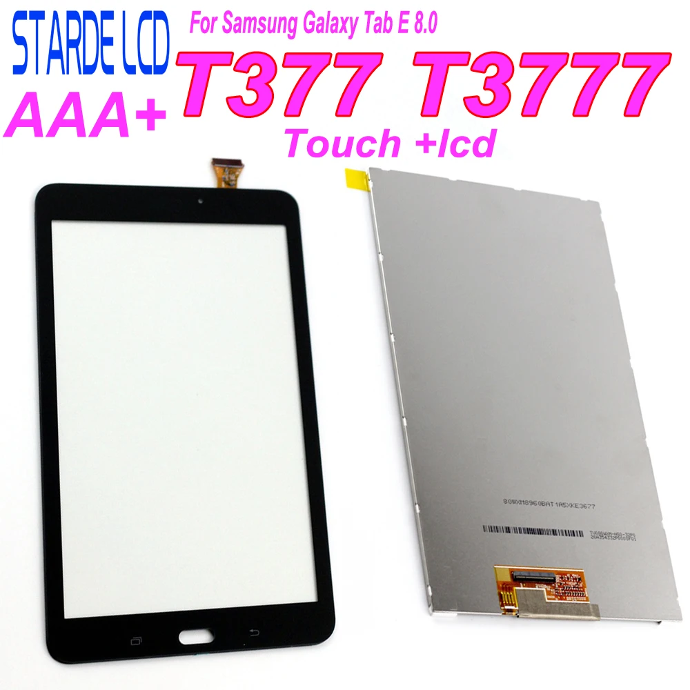 Новый сенсорный экран для Samsung Galaxy Tab E 9. 0 T3777 T377 дигитайзер стеклянная панель + ЖК