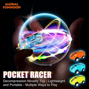 

Toys for Boys Fidget Spinner Pocket Racer Mini High Speed Cars Novelty Stress Relief Toys Hobby Vehicles Gift for Kids