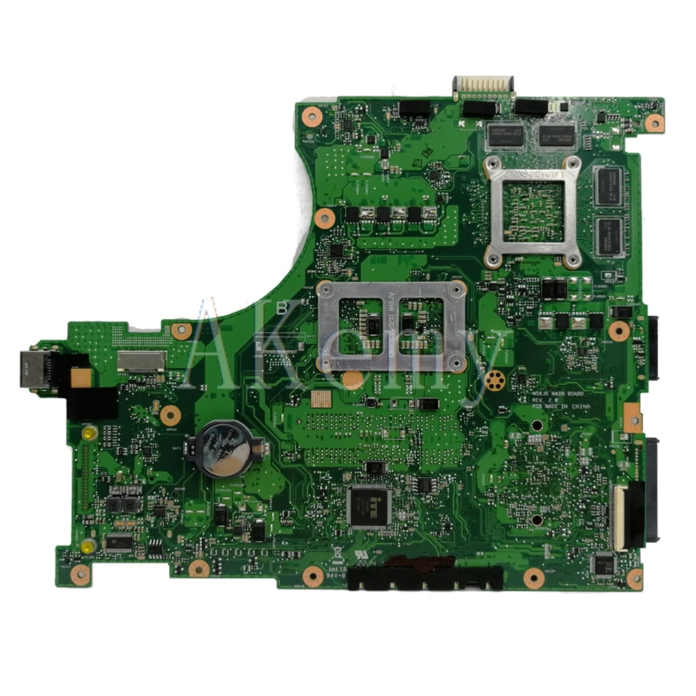 Отправка платы N56JK материнская плата I7 4700HQ GTX850M 2G для For Asus N56J N56 ноутбука