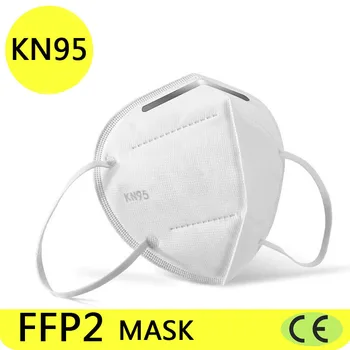 

50 piezas máscara facial FFP2 máscara facial KN95 máscara de filtro antipolvo máscara de boca mascarillas mascherine tapaboca