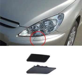 

Side Left Right Car Headlight Washer Cleaning Nozzle Cap Cover For 307 207 Accessories