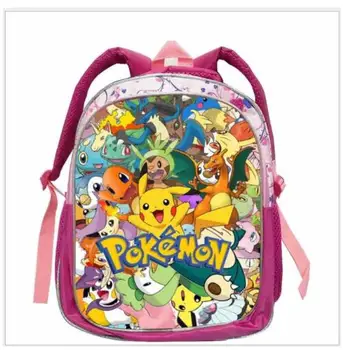 

Fashion Cute School Bags For Girls Pink Pikachu Cartoon Backpack Kids SchoolBags Children Mochilas