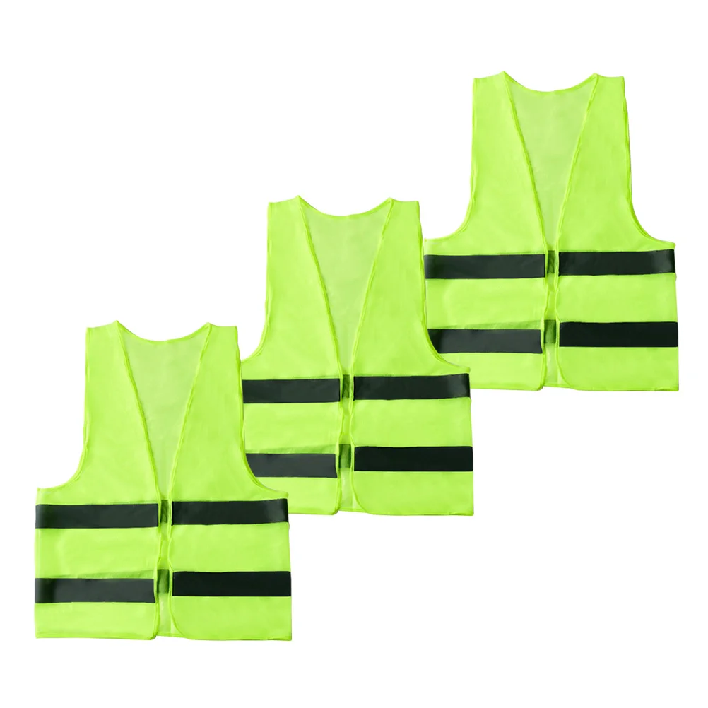 3 шт./компл. защитный жилет для дорожного движения работы по гигиенике
