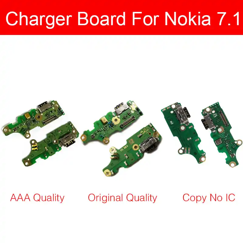 Charger Board PCB Flex For Nokia 7.1 For Nokia 7 2018 TA 1095 USB Port Connector Dock Charging